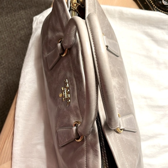 Reserved @kiraewong Authentic Prada Napa Leather Bag Milan - Picture 16 of 16